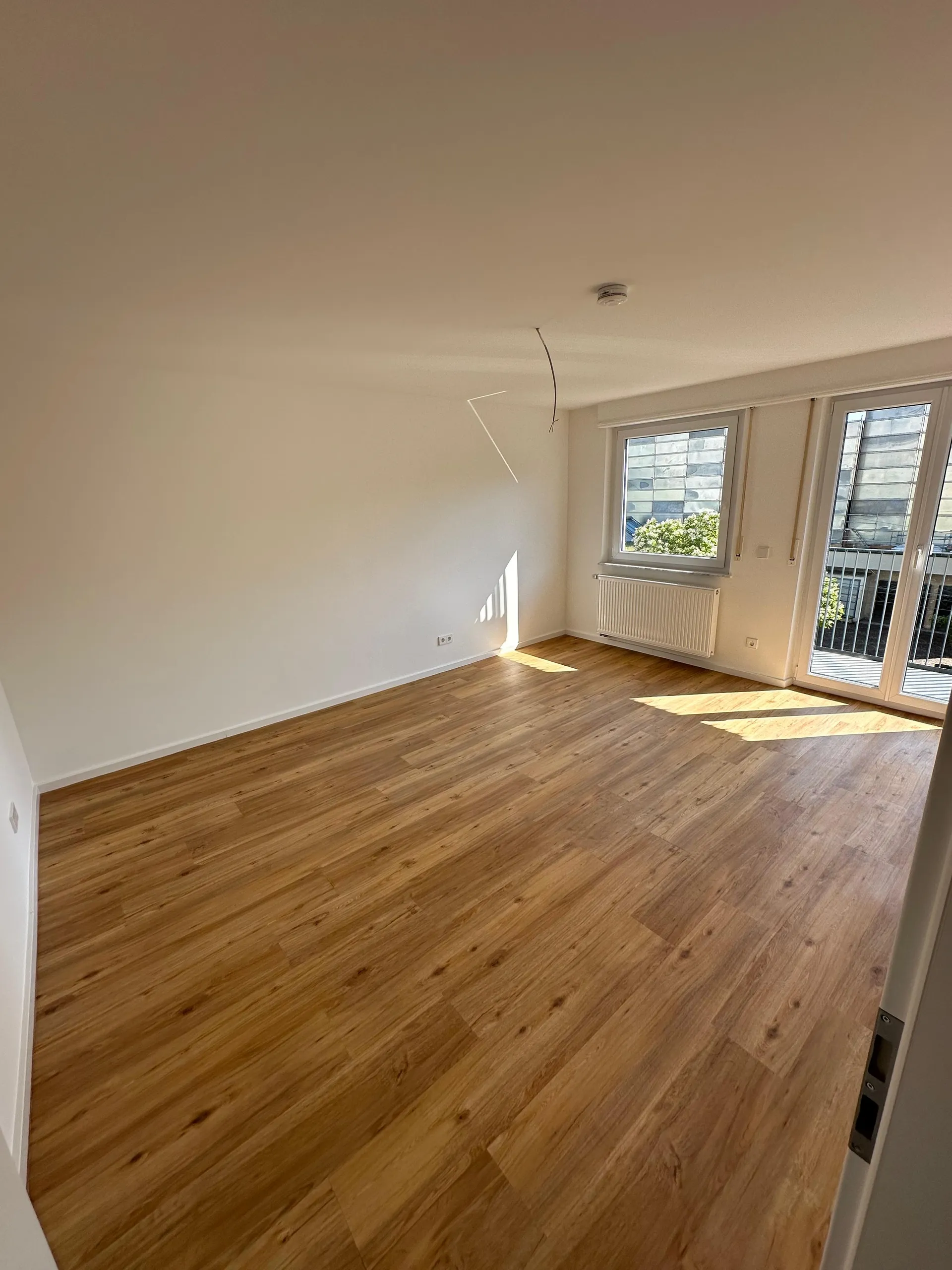 Schlafzimmer mit Vinylboden